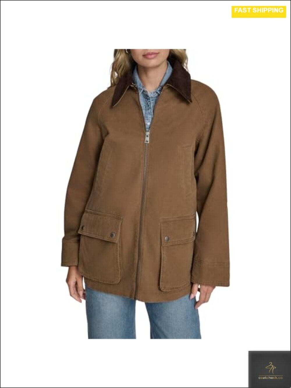 Levi's Women's Cotton Barn Jacket - 100% Cotton, Long Sleeve, Classic Fit